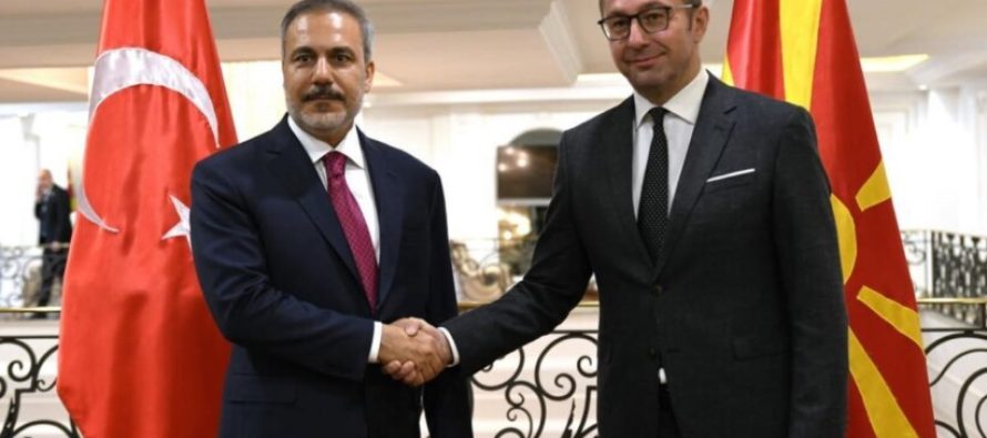 Takimi Mickoski – Fidan: U theksua se Turqia është një mbështetëse dhe mike e dëshmuar e RMV-së