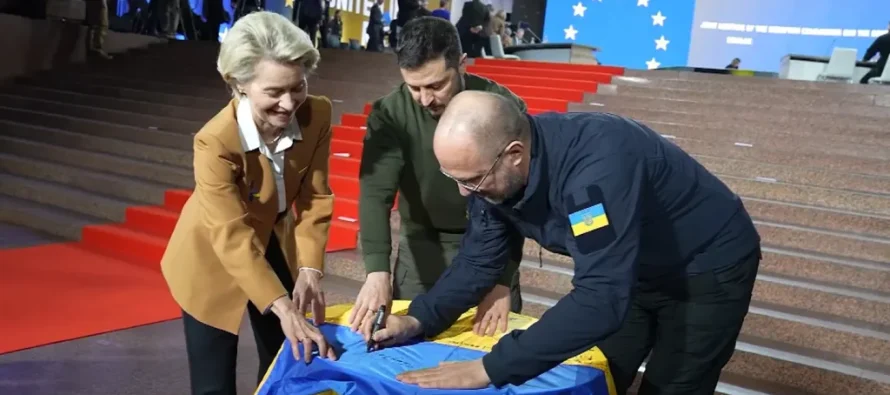 BE i akordon Ukrainës një kredi të re prej 35 miliardë eurosh