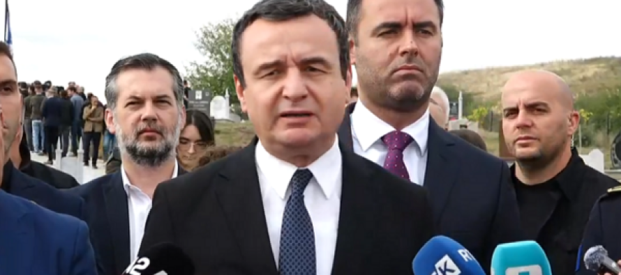 Kurti: Serbia është përgjegjëse për vrasjen e Afrim Bunjakut, për këtë kërkojmë ndihmën e ndërkombëtarëve