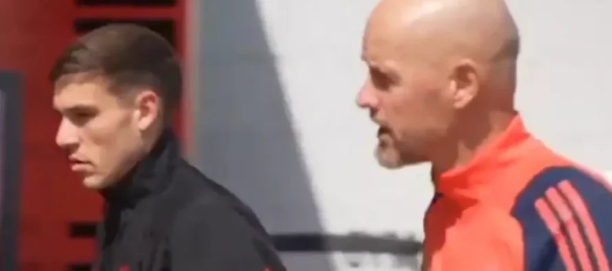 Situatë e sikletshme mes Ten Hag dhe Ugartes: Trajneri dhe lojtari i Man United keqkuptohen