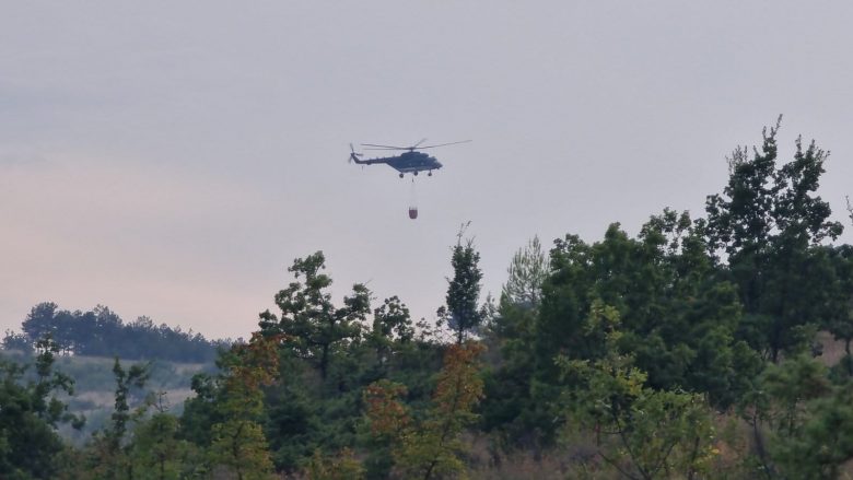 MPB: Dy helikopterët e policisë të përdorur për shuarjen e zjarreve janë jashtë funksionit, njëri përdorej për transport mjekësor