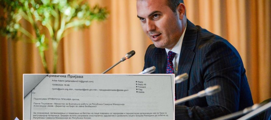 U tha se ka parashtruar kallëzim penal për arratisjen e Blerim Ramadanit, Arbër Ademi thotë se e-maili është “i rremë”