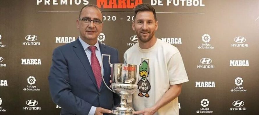 “Marca” do të kurorëzojë Mesin me çmimin “Futbollisti më i mirë i të gjithë kohëve”