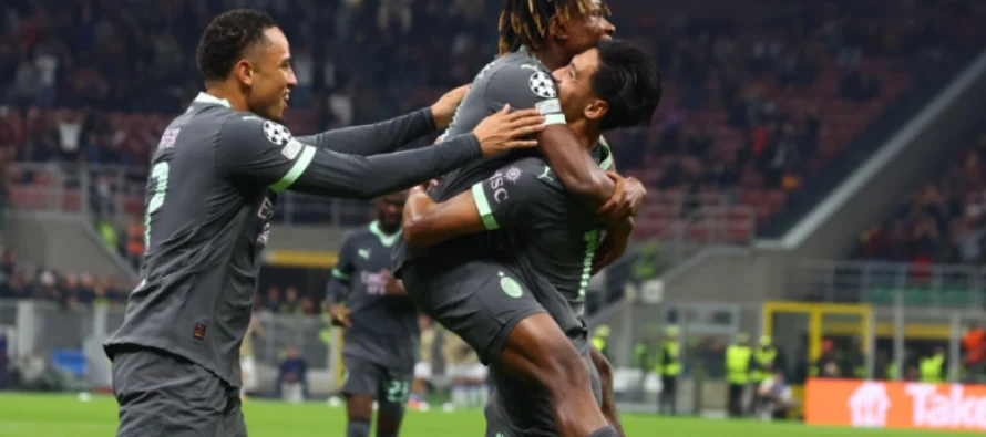 Milani më në fund fiton në “Championsin e ri” – Club Brugge rezistoi me dhjetë lojtarë, por në fund u dorëzua 