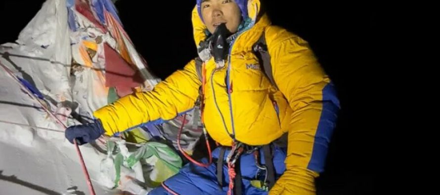 Adoleshenti nepalez vendos rekord, bëhet alpinisti më i ri që ngjit 14 majat më të larta të tokës