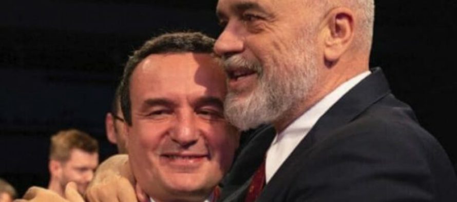 Kurti: I gëzohemi fort Shqipërisë për hapjen e kapitujve të parë të anëtarësimit në BE