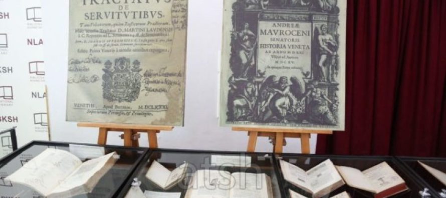600 libra dhe harta origjinale nga Venecia ekspozohen në Bibliotekën Kombëtare