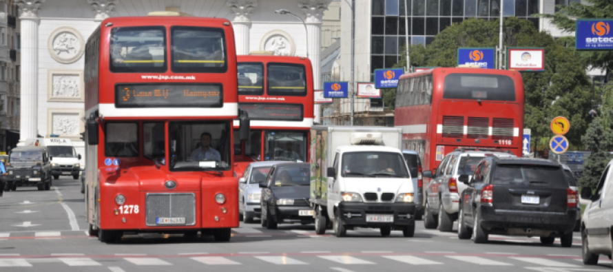 Shkupi me transportin publik më të keq në Europë