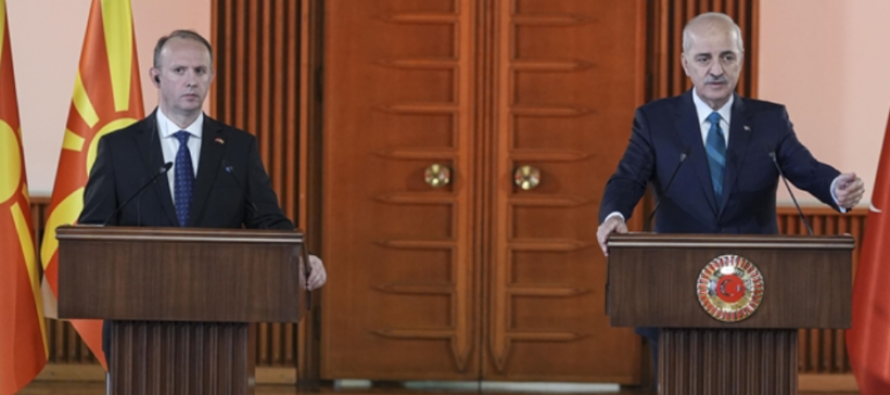 Takim Gashi- Kurtulmuş: Shpresojmë të rrisim marrëdhëniet Maqedoni e Veriut- Turqi në çdo fushë