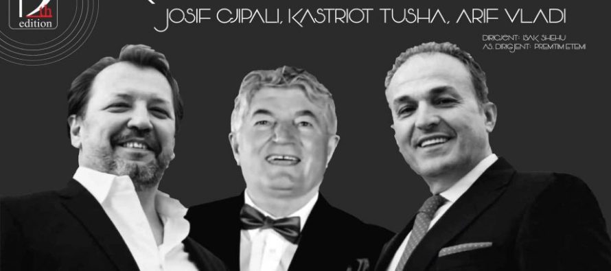 Koncert gala / Tenorët Josif Gjipali, Kastriot Tusha dhe Arif Vladi, do të interpretojnë në Tetovë