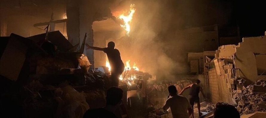 Gaza, i riu palestinez digj’et i gjallë në sul’min izraelit në kampin me tenda