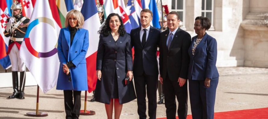 Osmani pritet nga Macron: Kosova mbetet e përkushtuar për bashkëpunim dhe fuqizim të pozitës së saj ndërkombëtare