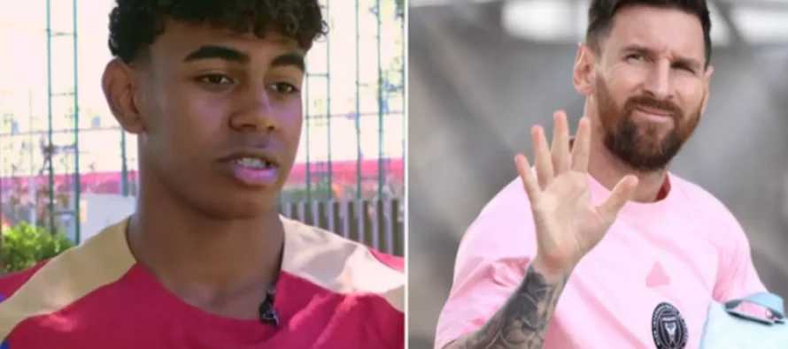 Lamine Yamal emëron idhullin e tij të futbollit dhe nuk është Lionel Messi