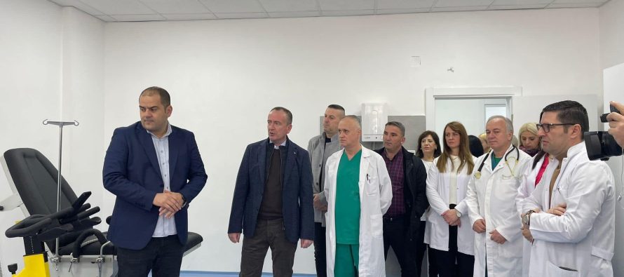 U inauguru rikonstruim i plotë i repartit për terapi fizikale në Spitalin e Gostivarit