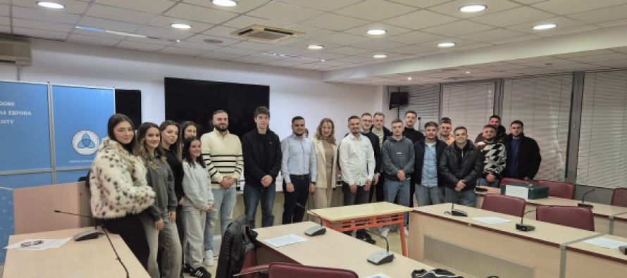Agron Muharemi u zgjodh kryetar i ri i Parlamentit dhe Asociacionit Studentor në UEJL