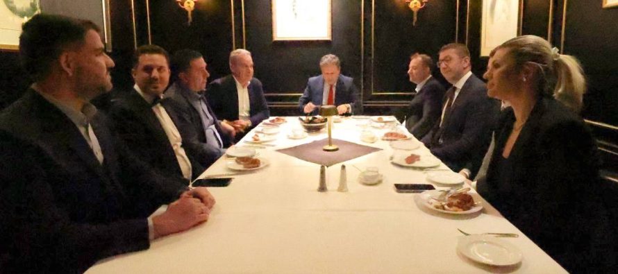 “Lobova për interesat dhe pozitat e Maqedonisë” – Mickoski në Uashington