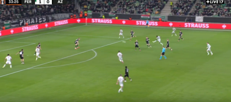 Gol i jashtëzakonshëm në Europa League, futbollisti i Ferencvaros ‘bombardon’ portën
