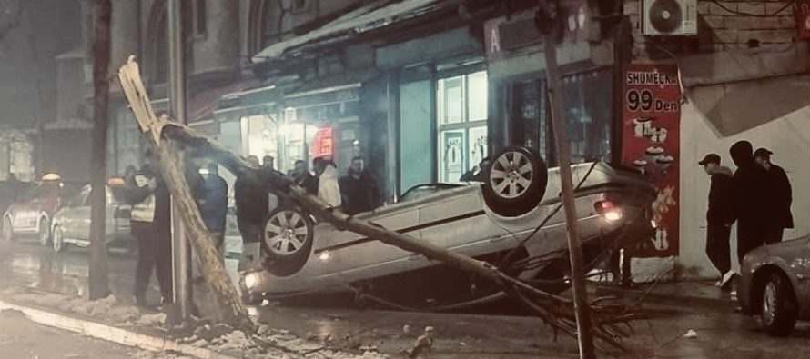 Aksident i rëndë në afërsi të xhamisë së larme në Tetovë