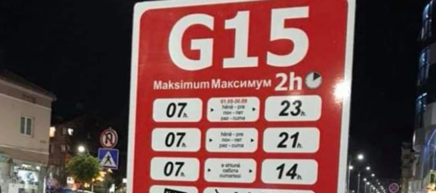 Gostivar, ulet çmimi për parkim nga 40 denarë në 25 denarë