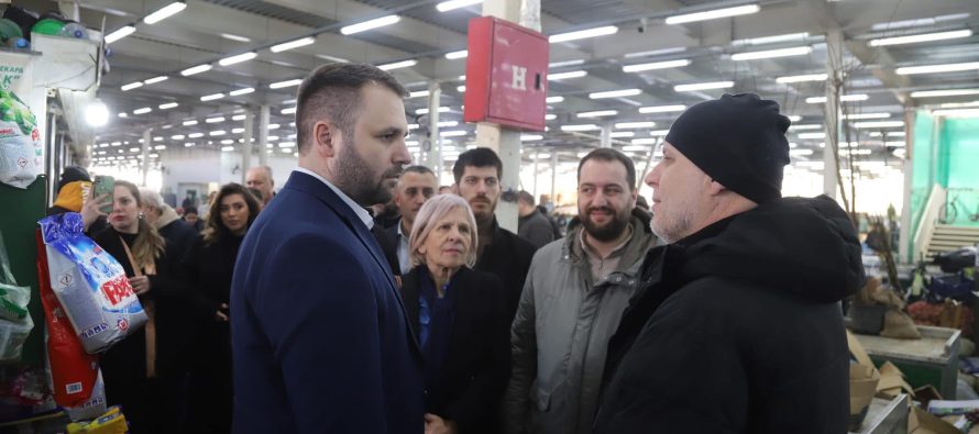 Zyrtarë të VLEN vizituan Tregun në “Bit Pazar” në Shkup