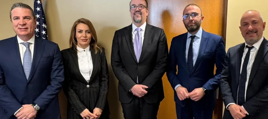 PD-PS bëhen bashkë në SHBA, Bardhi e Gjiknuri takim me zv.ndihmës sekretarin amerikan