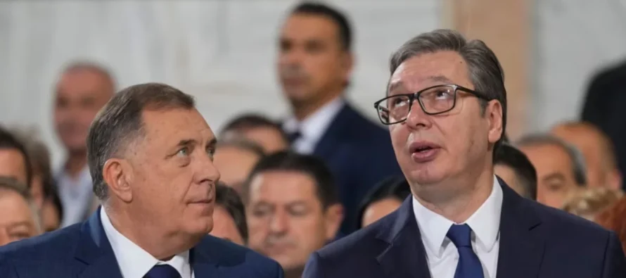 Vuçiç dhe Dodik bisedojnë në Beograd, diskutime për të ardhmen e Serbisë dhe Republikës Sërpska