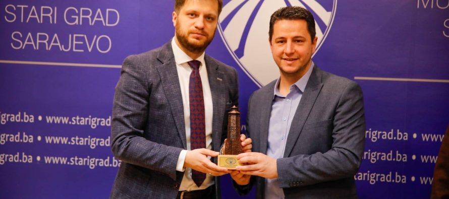 Limani në Sarajvë, takon kryetarin e Komunës Stari Gradit