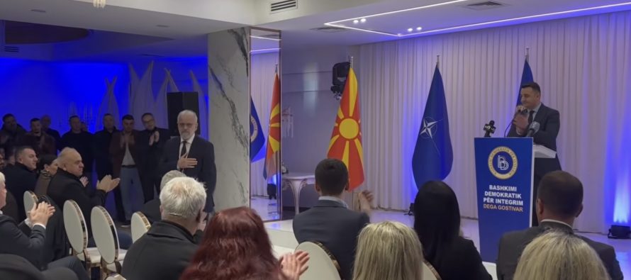 Talat Xhaferi zgjidhet shef i shtabit politik në BDI-në e Gostivarit