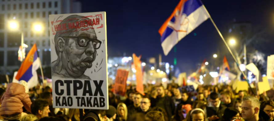 Vuçiq s’arrin të gjejë gjuhë të përbashkët me studentët