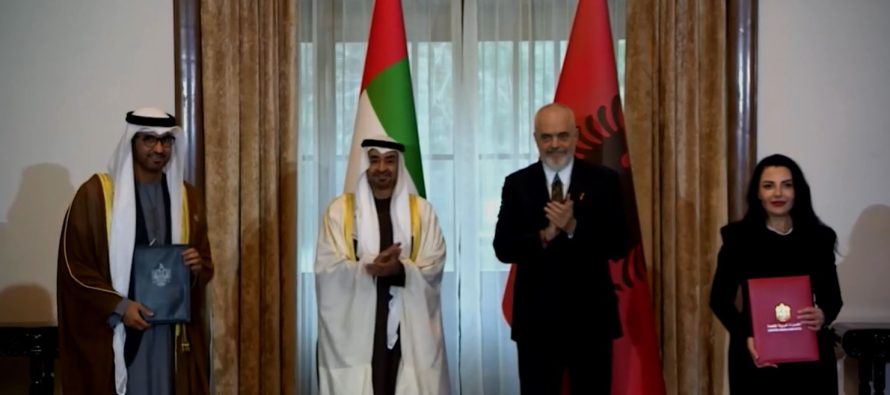 Shqipëria dhe Emiratet e Bashkuara Arabe nënshkruajnë dy marrëveshje