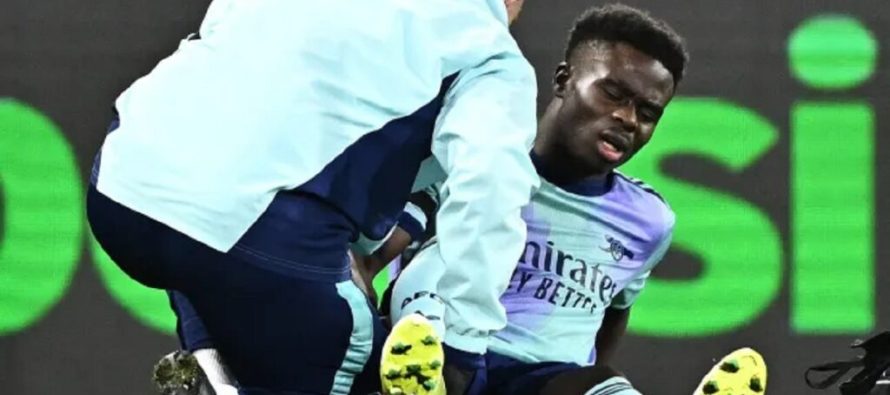 Bukayo Saka jashtë edhe për 8 javë
