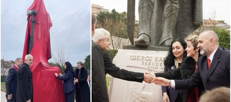 Ali Ahmeti, Skënderbeu modern ishte në Lezhë te Skënderbeu origjinal