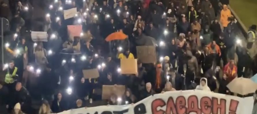 Protesta në Shkup e Tetovë | VIDEO