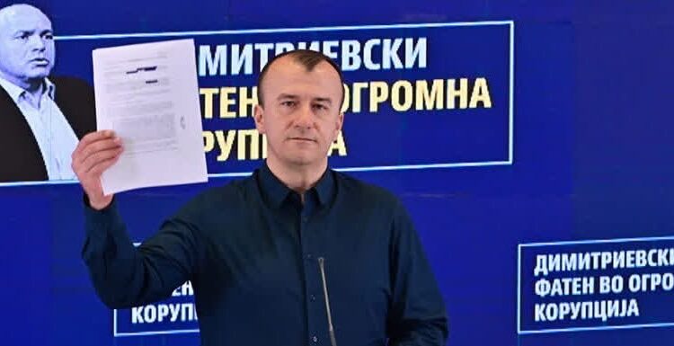 LSDM: Kemi dëshmi për korrupsion prej 350 mijë eurosh nga Maksim Dimitrievski