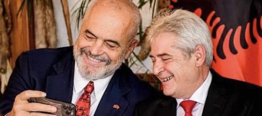 Ali Ahmeti uron Edi Ramën: “Ti do ta çosh Shqipërinë në Europë”