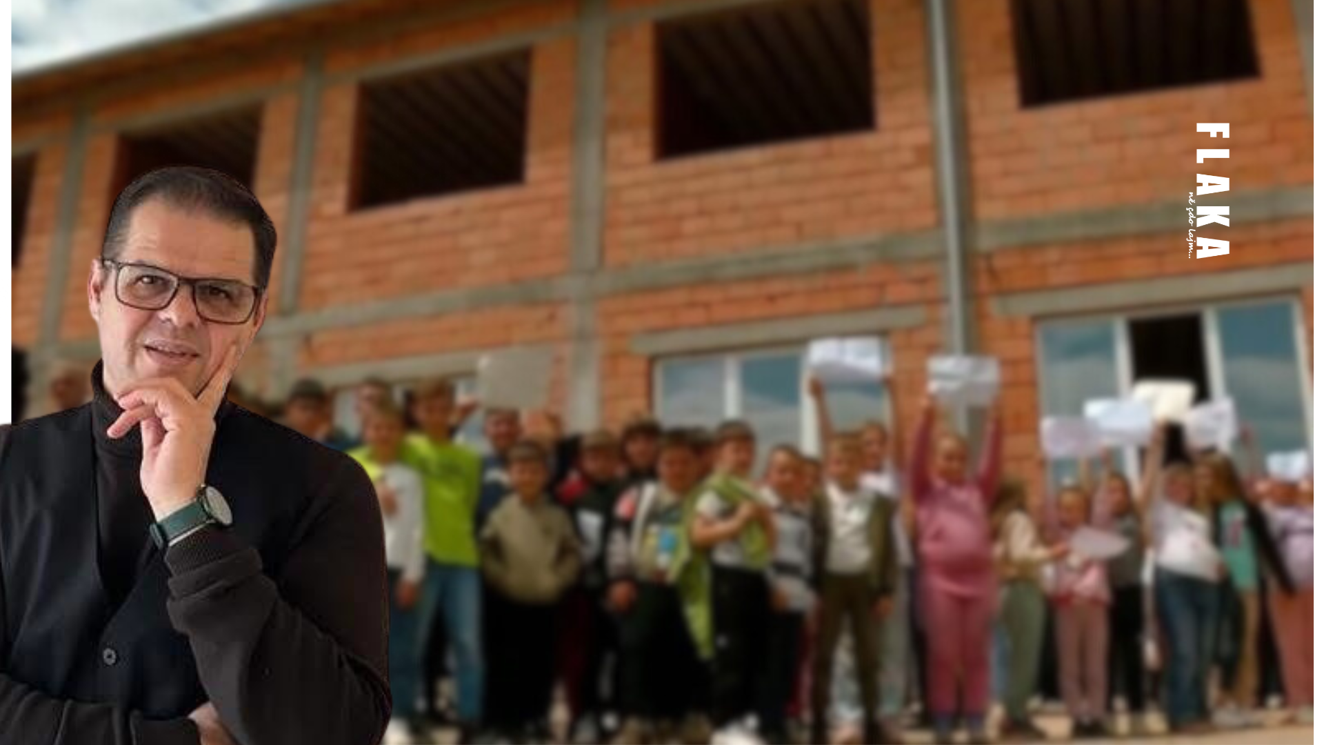 Gazetari Pajaziti alarmon: Shteti kërkon të rrënojë shkollën e vetme në gjuhën shqipe në Nerovë të Krushevës