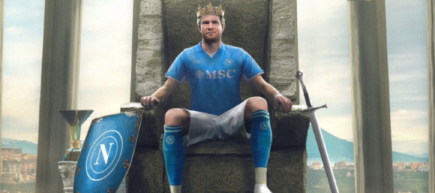 Napoli e prezanton si mbret De Bruynen