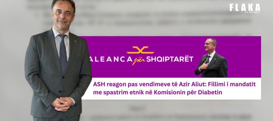 ASH reagon pas vendimeve të Azir Aliut: Fillimi i mandatit me spastrim etnik në Komisionin për Diabetin