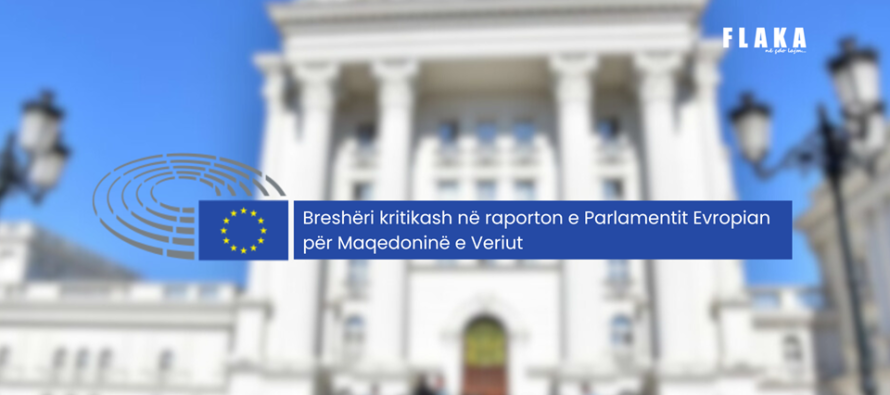 Breshëri kritikash në raporton e Parlamentit Evropian për Maqedoninë e Veriut