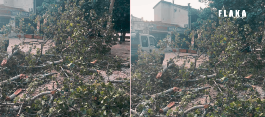 Stuhia godet Shkupin – dëme edhe në Çarshinë e Vjetër