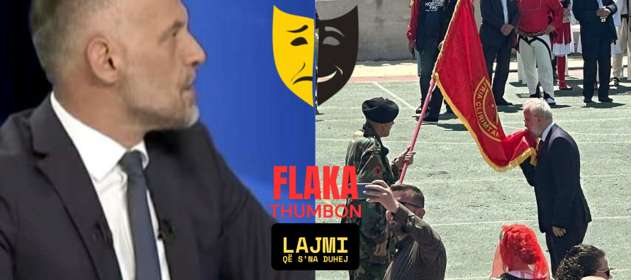 Flaka thumbon: Kush mashtron? Xhaferi foli shqip në Qeveri – me megafon!