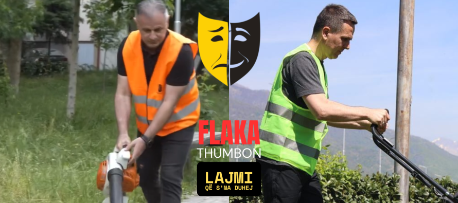 Flaka thumbon: Fushata po fillon –  Kositje me vetëshërbim dhe namaz me transmetim live