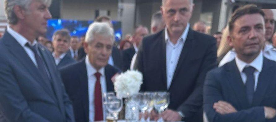 Krerët e BDI-së dhe Frontit Evropian në ceremoninë e Pavarësisë së Amerikës