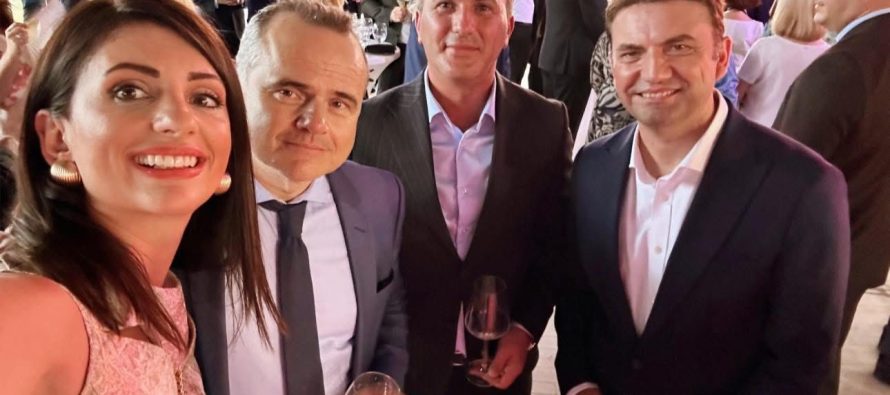Bujar Osmani dhe përfaqësues të BDI-së në pritjen e Ambasadës Franceze: Gëzuar 14 Korrikun!