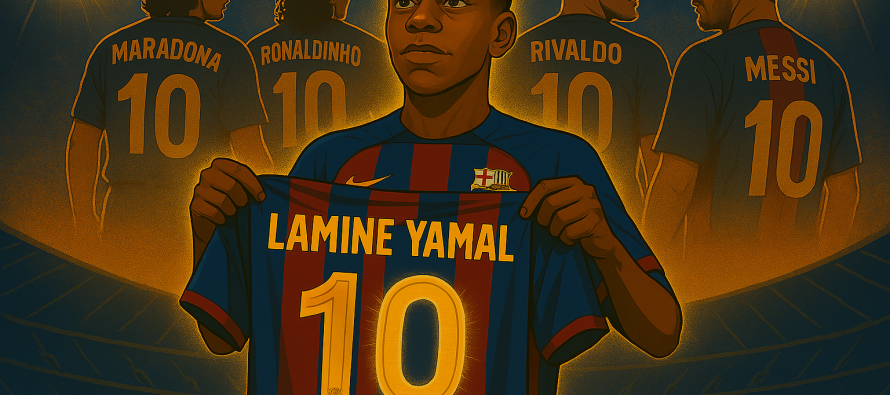 Rivaldo: Yamal e meriton fanellën me numër 10 te Barça