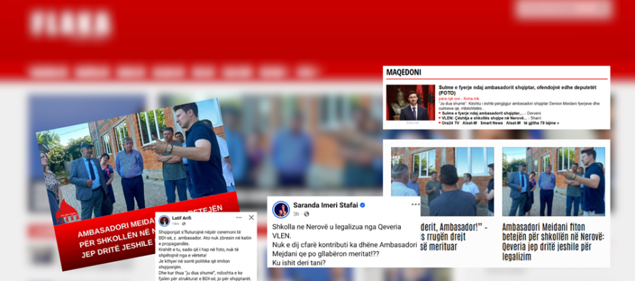Lajmi në Flaka që ‘ndozi’ skenën politike –  Me protagonist ambasadori Meidani!