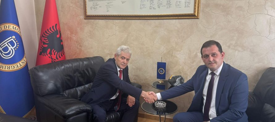 Ali Ahmeti takon kryetarin e ri të PDT-së, Zülfikar Zeynula