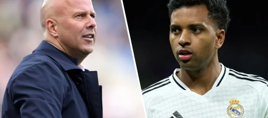 Arne Slot kërkon Rodrygon te Liverpooli