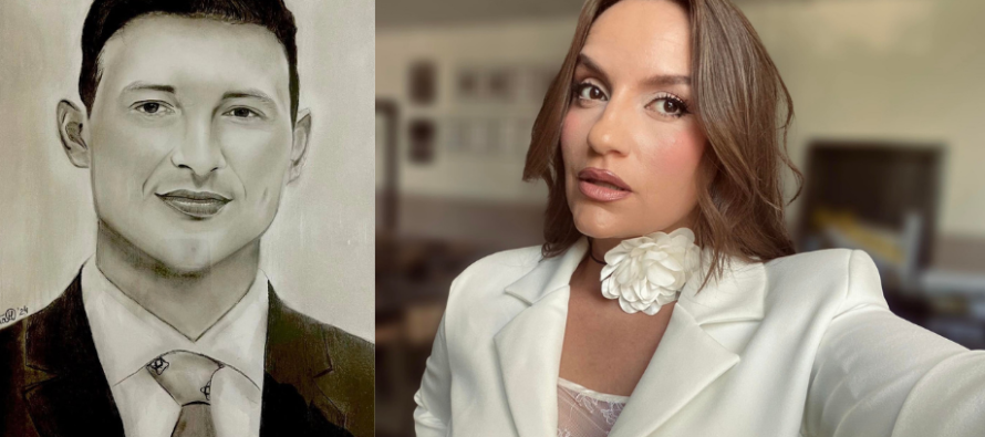 Artistja Vlora Mustafa: Kur portreti i realizuar për Ambasadorin Meidani, sot mer edhe më shumë kuptim!