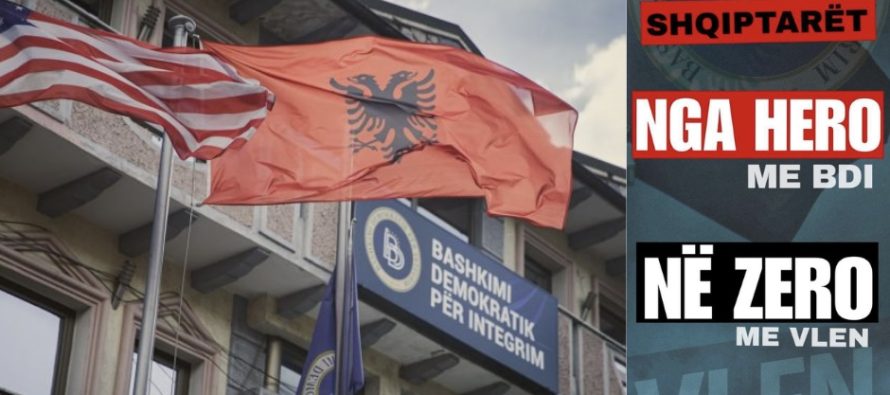 BDI nis fushatën në rrjete sociale: “Shqiptarët, nga Hero me BDI, në Zero me VLEN”